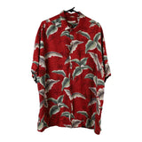 Vintage red Campia Hawaiian Shirt - mens xx-large