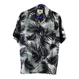 Vintage black Sun Drenched Hawaiian Shirt - mens small