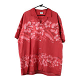 Vintage red Jade Fashions Hawaiian Shirt - mens xx-large