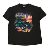 Vintage black Made in USA Almost Heaven Lee T-Shirt - mens x-large