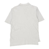 Vintage grey Adidas Polo Shirt - mens medium