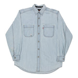 Vintage light wash Levis Denim Shirt - mens small