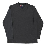 Vintage grey Chaps Ralph Lauren Jumper - mens medium