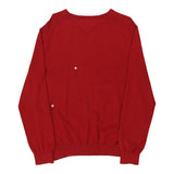 Vintage red Tommy Hilfiger Jumper - mens large