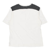 Vintage white Emporio Armani T-Shirt - mens large