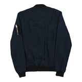 Vintage navy Your Turn Bomber Jacket - mens medium