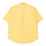 Vintage yellow Nautica Short Sleeve Shirt - mens large