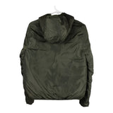 Age 13-14 Champion Camo Puffer - XL Khaki Polyester