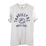 North Sails Spellout T-Shirt - Large Grey Cotton