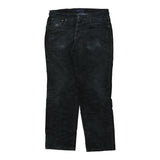 Vintage grey Trussardi Cord Trousers - mens 34" waist