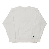 Vintage white Nike Sweatshirt - mens medium