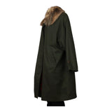 Blu Coat - Medium Khaki Polyester Blend