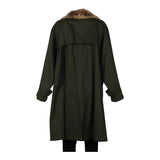 Blu Coat - Medium Khaki Polyester Blend