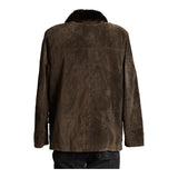 Unbranded Suede Jacket - 2XL Brown Leather