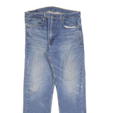 LEVI'S 505 Mens Jeans Blue Regular Straight Denim Medium W36 L32 Classic Zip
