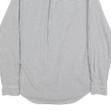 RALPH LAUREN Mens Black & White Checked Shirt XS Classic Button Down Collar Long