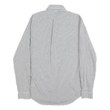 RALPH LAUREN Mens Black & White Checked Shirt XS Classic Button Down Collar Long