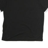 FILA Mens Black & White Logo Short Sleeve Crew Neck T-Shirt L