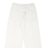 LEVI'S Womens Jeans White Loose Wide-Leg Denim W29 L26 Casual Comfortable