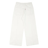 LEVI'S Womens Jeans White Loose Wide-Leg Denim W29 L26 Casual Comfortable