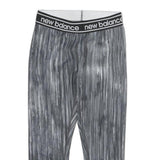 NEW BALANCE Womens Shorts Grey Sports M W25 Stretchy Elastic Waistband