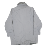 WALMOR Womens Grey Quilted Jacket XL Polyester Blend Woven Warm Zip Closure