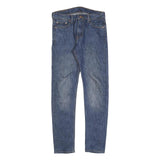 LEVI'S 510 Mens Jeans Blue Slim Skinny Denim Medium W30 L32 Cotton Blend Zip