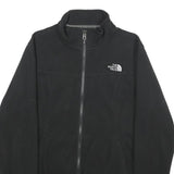 THE NORTH FACE Womens Black Fleece Jacket M Polyester Zip Activewear Casual