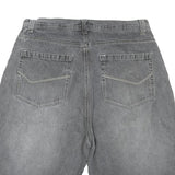 BLUE RIDGE Mens Shorts Grey Casual M W34 Cotton Blend Denim Style