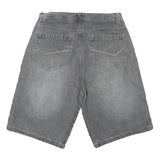 BLUE RIDGE Mens Shorts Grey Casual M W34 Cotton Blend Denim Style