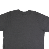 CARHARTT Mens Grey Henley T-Shirt 2XL Short Sleeve Button Neck Casual Workwear