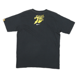 NIKE Mens Black Crew Neck Short Sleeve En Fuego Graphic T-Shirt M Cotton Blend