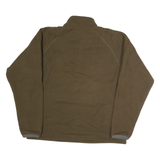 THE NORTH FACE Mens Brown Plain Pullover Jumper Crew Neck Regular M Fleece