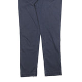 HENRY COTTONS Womens Cotton Blend Navy Slim Slim Trousers W27 L28 Stylish Fit