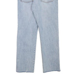 LEVI'S 501 Womens Jeans Blue Regular Straight Denim Light W26 L25 Crystal Trim