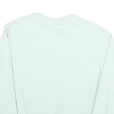 FILA Mens Light Green Sweatshirt Crew Neck M Cotton Blend Pullover Casual