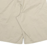 DICKIES Mens Utility Shorts Beige XL W32 Cotton Blend Workwear Button Closure