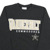 CHAMPION Mens Black Vanderbilt Commodores Crew Neck S Cotton Blend Sweatshirt