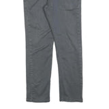 LEVI'S 502 Mens Jeans Grey Slim Slim Straight Denim Medium W30 L27 Zip Cotton
