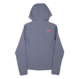THE NORTH FACE Womens Grey Pink Hoodie Jacket S Polyester Blend Zip Outdoor