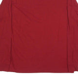 RUSSELL ATHLETIC Mens Red Cobras Football Tradition Long Sleeve Crew Neck