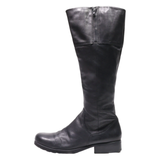 VAGABOND High Boots Black Leather Womens UK 4