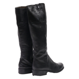 VAGABOND High Boots Black Leather Womens UK 4