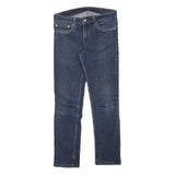 LEVI'S Mens Slim Blue Denim Medium Wash Jeans W30 L29 Zip Closure Casual Wear