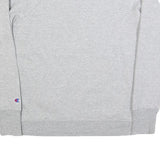 CHAMPION Womens Grey Pullover Crew Neck Sweatshirt M Cotton Blend Casual