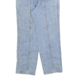 Womens Light Blue Relaxed Fit Straight Denim Cotton Blend Jeans W26 L28 Casual