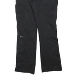 KOI Womens Cotton Blend Black Regular Straight Trousers W28 L30 Casual Workwear