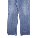 LEVI'S 751 02 Mens Jeans Blue Relaxed Straight Denim Medium W40 L32 Classic Zip