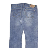 LEVI'S 501 Mens Jeans Blue Regular Straight Denim Medium W38 L34 Classic Button
