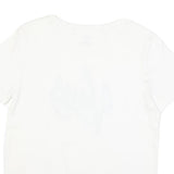 VANS Mens White Black Logo Graphic T-Shirt M Short Sleeve Crew Neck Casual